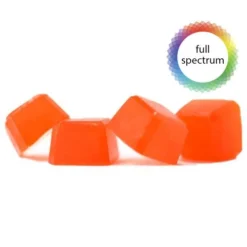 THC Kiss Hybrid Strains Orange Gummies 5 X 3 G