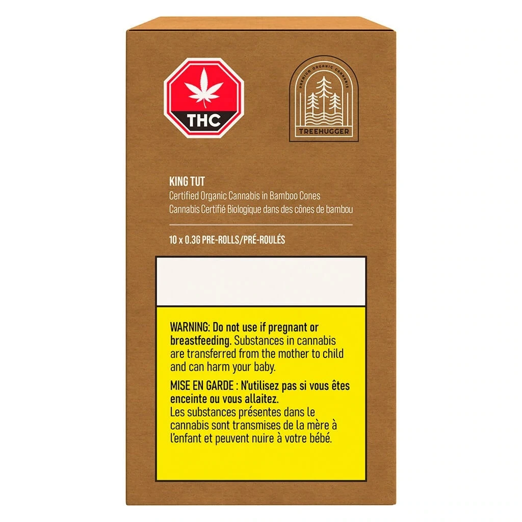 Treehugger Organic King Tut PR 10 X 0.3 G Pre-Rolls 3 Treehugger Organic King Tut PR 10 X 0.3 G Pre-Rolls