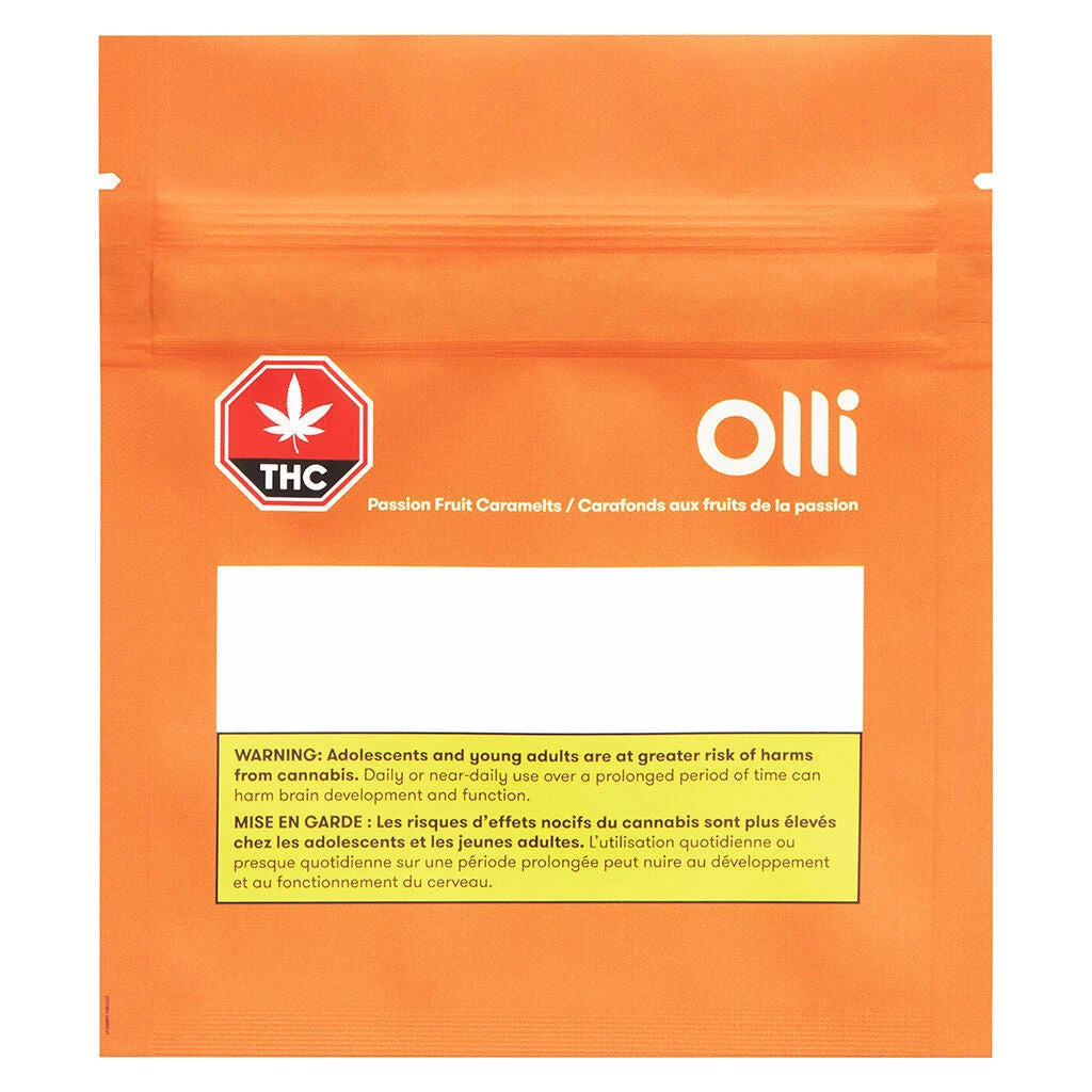 Olli Brands Edibles & Drinks Passion Fruit Caramelts 5 Olli Brands Edibles & Drinks Passion Fruit Caramelts