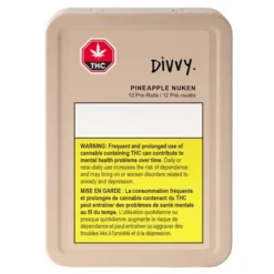 Divvy Pre-Rolls Pineapple Nuken PR 12 X 0.35 G