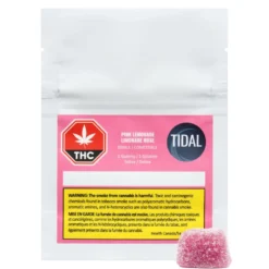 Tidal Sativa Strains Pink Lemonade Soft Chew