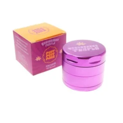 Puff Puff Pass Aluminum Grinder - Granddaddy Purple Strain Grinder Accessories