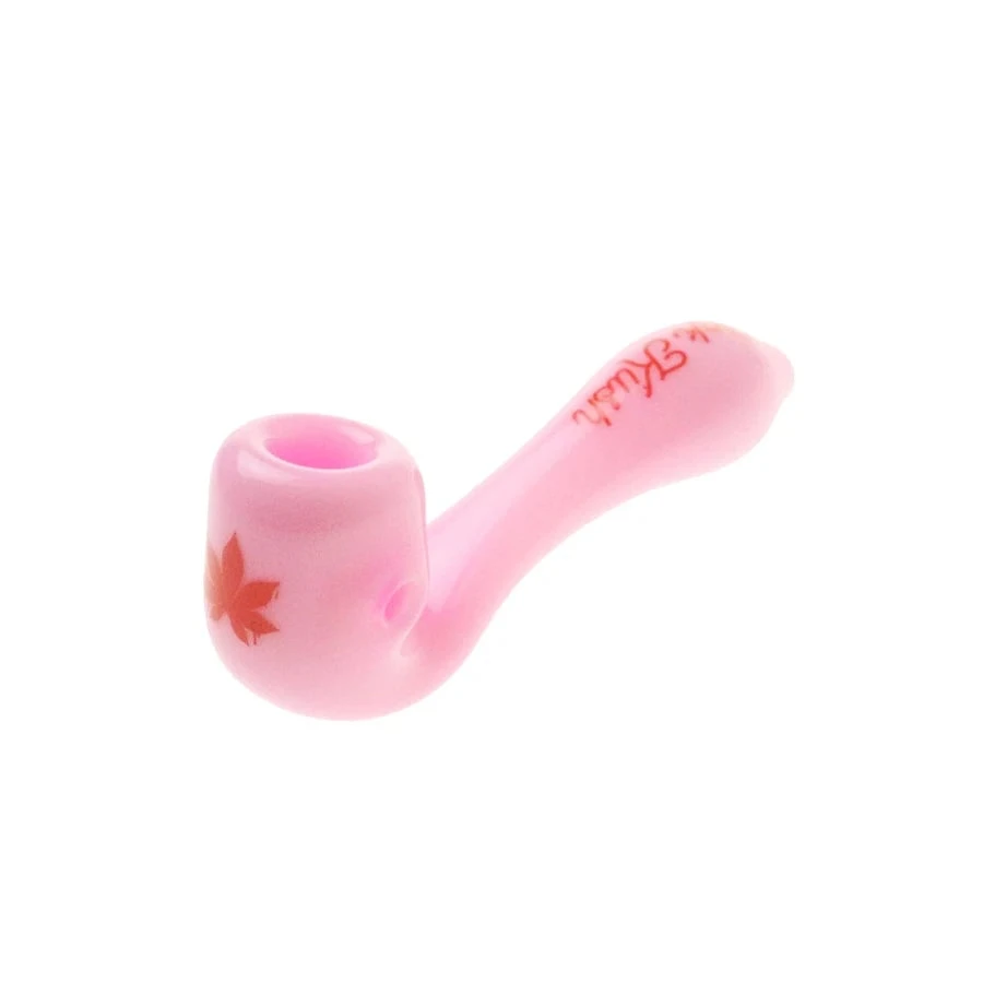 Puff Puff Pass Pipe - Pink Kush - Milky Pink Strain Pipe 4 Puff Puff Pass Pipe - Pink Kush - Milky Pink Strain Pipe