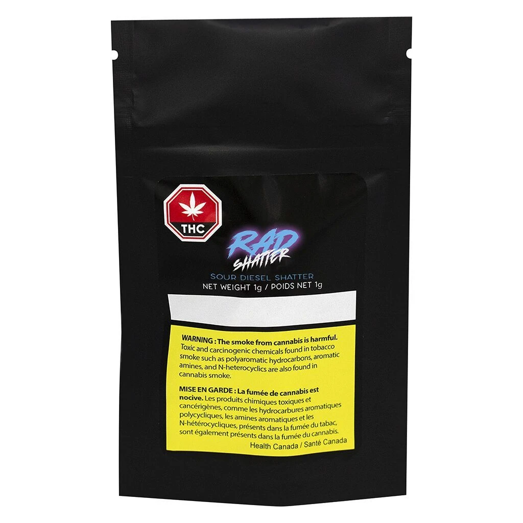 New Arrivals RAD Sour Diesel Shatter 4 New Arrivals RAD Sour Diesel Shatter