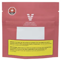 Ace Valley Raspberry Gummies Edibles & Drinks