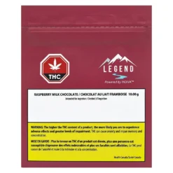 Legend Cannabis THC Raspberry Milk Chocolate