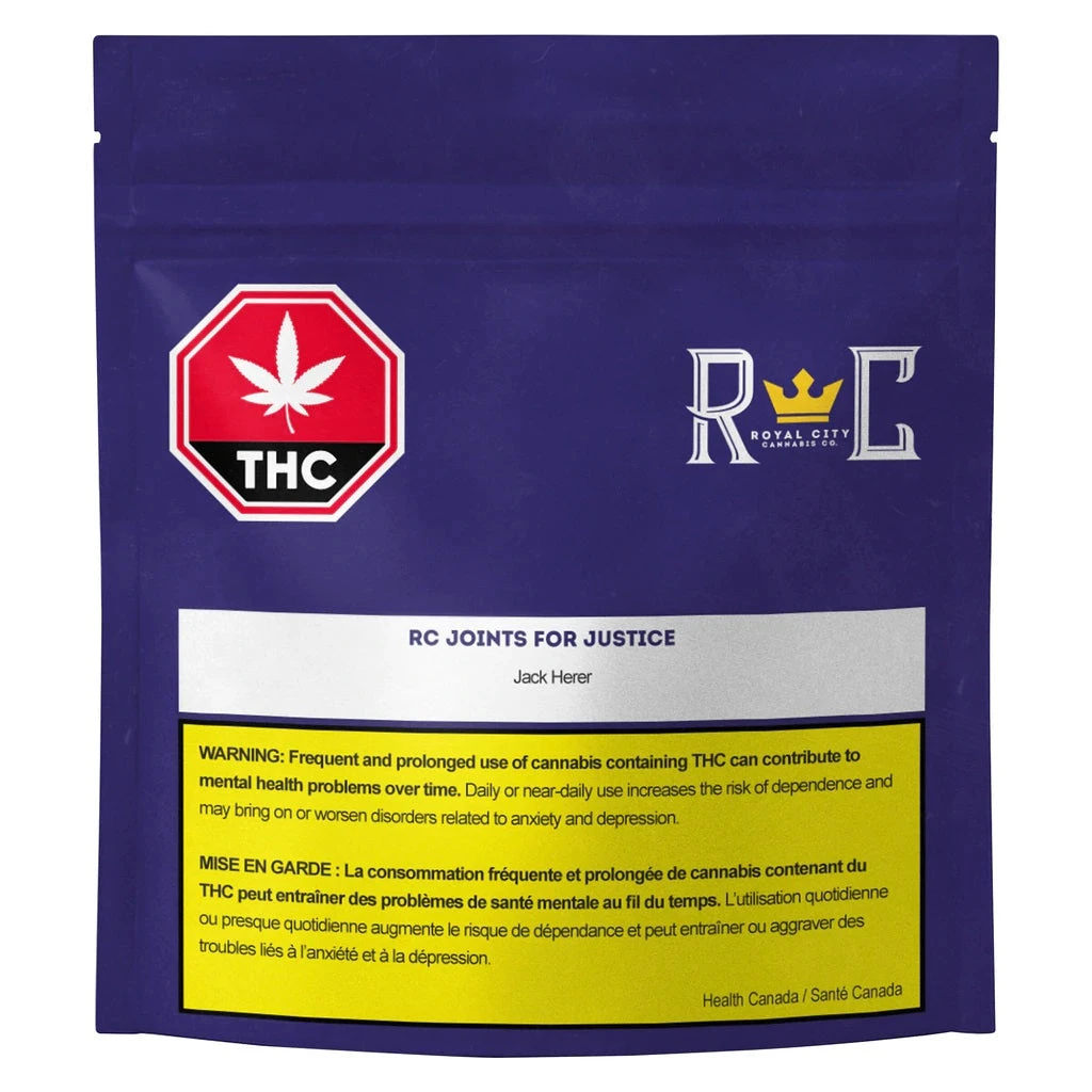 Royal City Cannabis Co RC Joints For Justice 3 X 0.5 G 3 Royal City Cannabis Co RC Joints For Justice 3 X 0.5 G