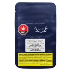 WYLD Canada Real Fruit Huckleberry Soft Chews