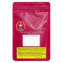 WYLD Canada Real Fruit Raspberry Soft Chew