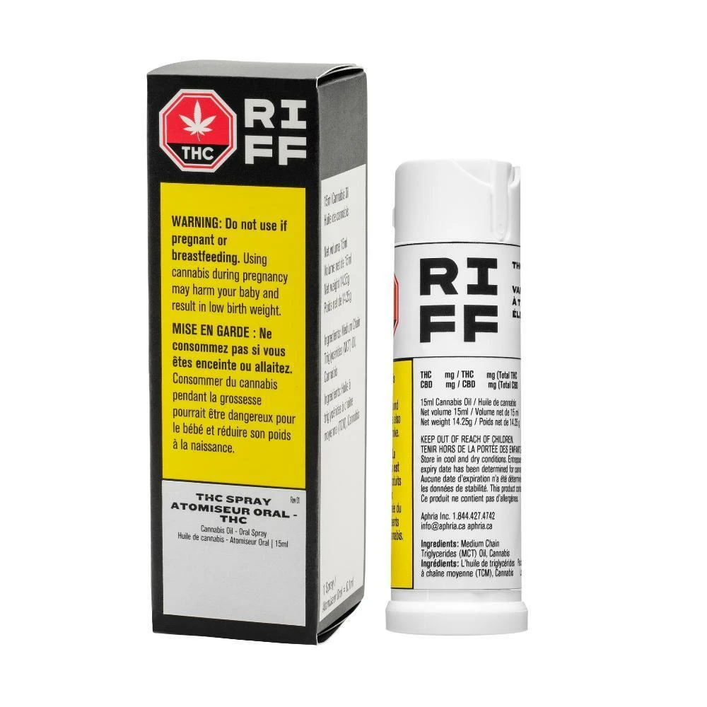 Hybrid Strains Riff THC Spray (15ml) 3 Hybrid Strains Riff THC Spray (15ml)