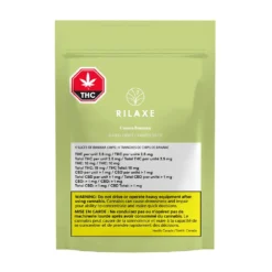 Rilaxe Hybrid Strains Canna Banana Dried Fruit 4 Pc