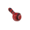 Accessories Canna Cabana Ringlet Pipe - Red Glass Pipe