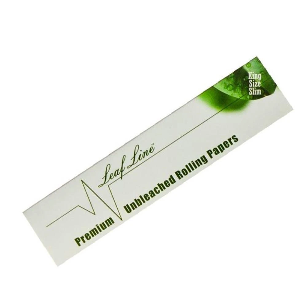 Leaf Line Rolling Paper - King Size Premium Unbleached Papers Accessories 3 Leaf Line Rolling Paper - King Size Premium Unbleached Papers Accessories