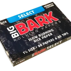 Accessories BigBark Select Rice 1 1/4 Rolling Papers