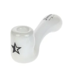 Hand Pipes Famous X Sherlock Pipe - Milky White