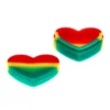 Canna Cabana Silicone Heart Container - Assorted [18ml]
