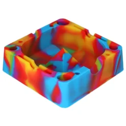 Canna Cabana Silicone Square Ashtray - Assorted