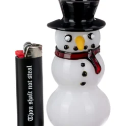 DankStop New Arrivals Snowman Hand Pipe