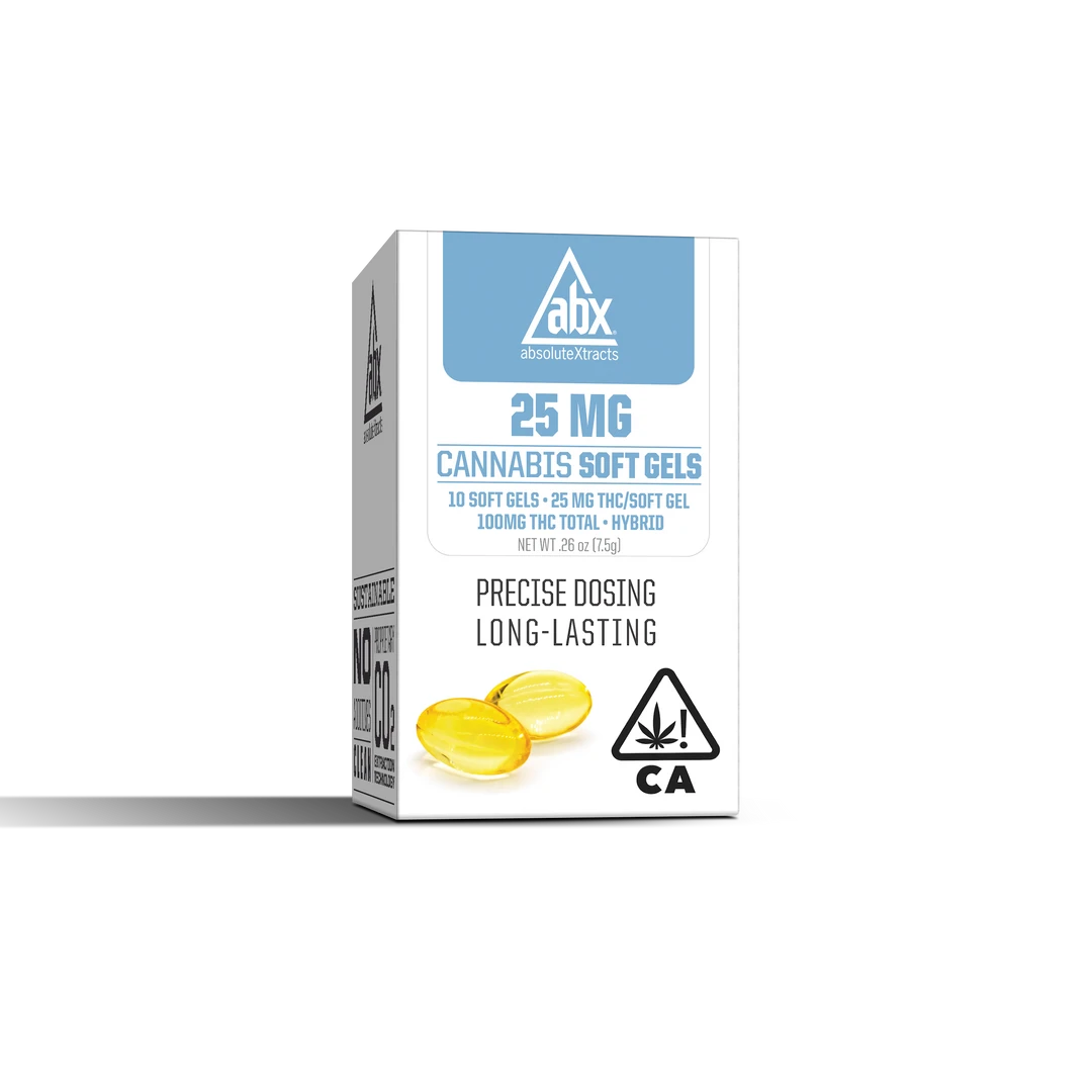 AbsoluteXtracts Soft Gels (250mg) Hybrid Strains 3 AbsoluteXtracts Soft Gels (250mg) Hybrid Strains