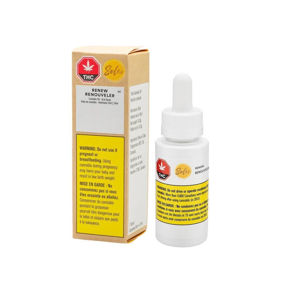 Solei Renew THC Oil Hybrid Strains 3 Solei Renew THC Oil Hybrid Strains