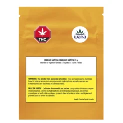 Sativa Strains Wana Sour Mango (10mg) Gummies (2pk)