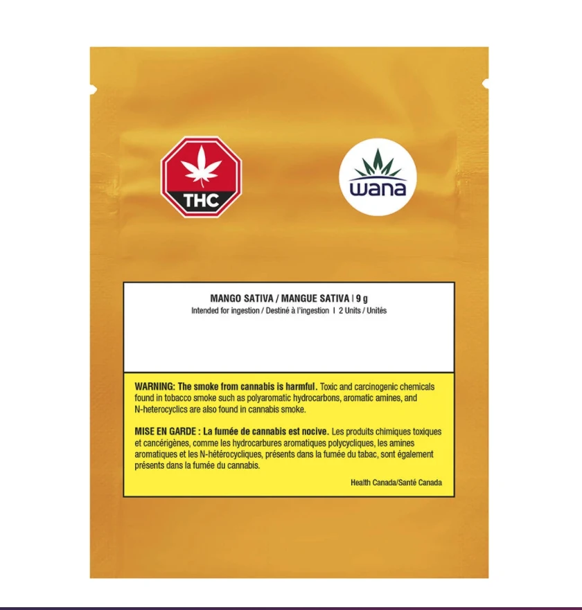 Sativa Strains Wana Sour Mango (10mg) Gummies (2pk) 4 Sativa Strains Wana Sour Mango (10mg) Gummies (2pk)