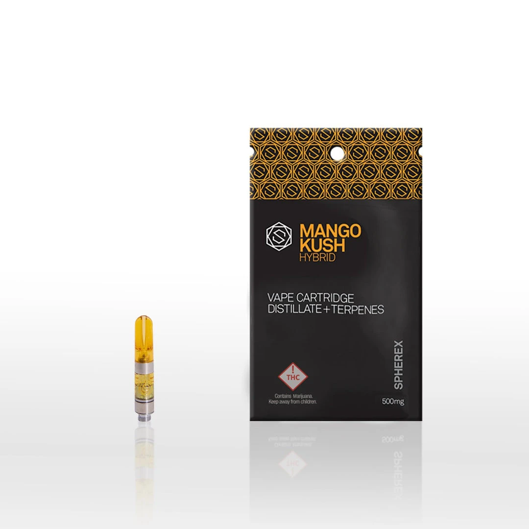 Spherex Mango Kush CO2 Oil Cartridge New Arrivals 5 Spherex Mango Kush CO2 Oil Cartridge New Arrivals
