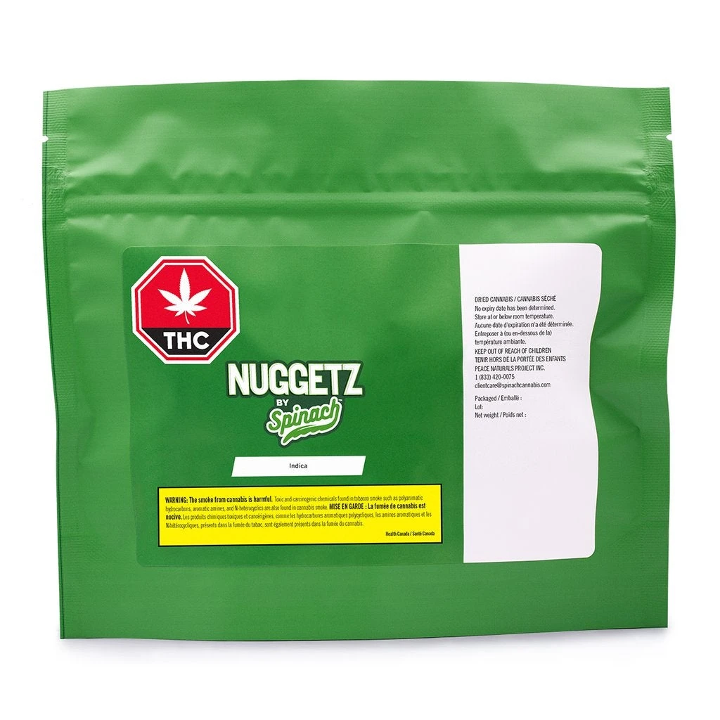 Spinach Nuggetz - Indica 3 Spinach Nuggetz - Indica