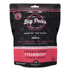 Big Pete's Treats Strawberry Coconut - Indica (100mg) Indica Strains