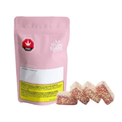 White Rabbit OG Hybrid Strains Strawberry Fig Balsamic Chews