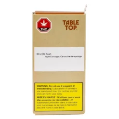 Table Top 90's OG Kush Cartridge