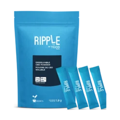 TGOD Dissolvable THC/CBD Powder 2.5 Mg Edibles & Drinks