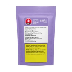 TGOD Dissolvable THC CBD Powder 2.5 Mg Hybrid Strains