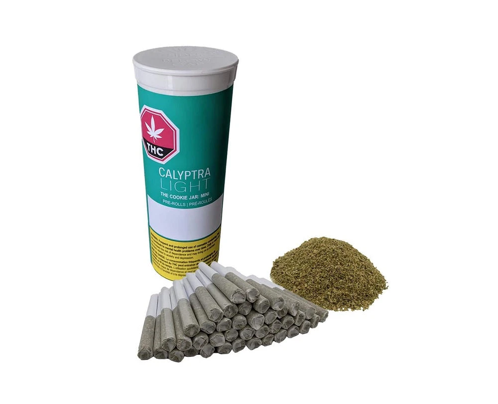 Calyptra Light The Cookie Jar: Mini PR 40 X 0.35 G Pre-Rolls 3 Calyptra Light The Cookie Jar: Mini PR 40 X 0.35 G Pre-Rolls