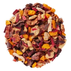 The Green Organic Dutchman Happy Hibiscus Mate Tea Tea Bag (4pk)