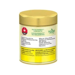 Hybrid Strains The Green Organic Dutchman Restful Chamomile Tea (20mg CBD/10mg THC) Tea Bags (4pk) 7 Hybrid Strains The Green Organic Dutchman Restful Chamomile Tea (20mg CBD/10mg THC) Tea Bags (4pk)