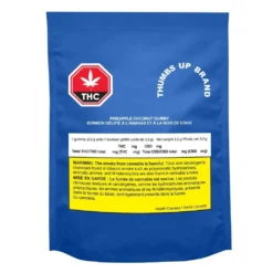Thumbs Up Brand THC Pineapple Coconut Soft Chew