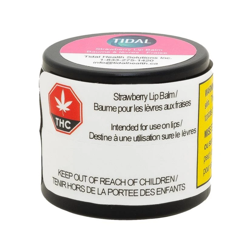 Tidal Hybrid Strains Strawberry Lip Balm 3 Tidal Hybrid Strains Strawberry Lip Balm