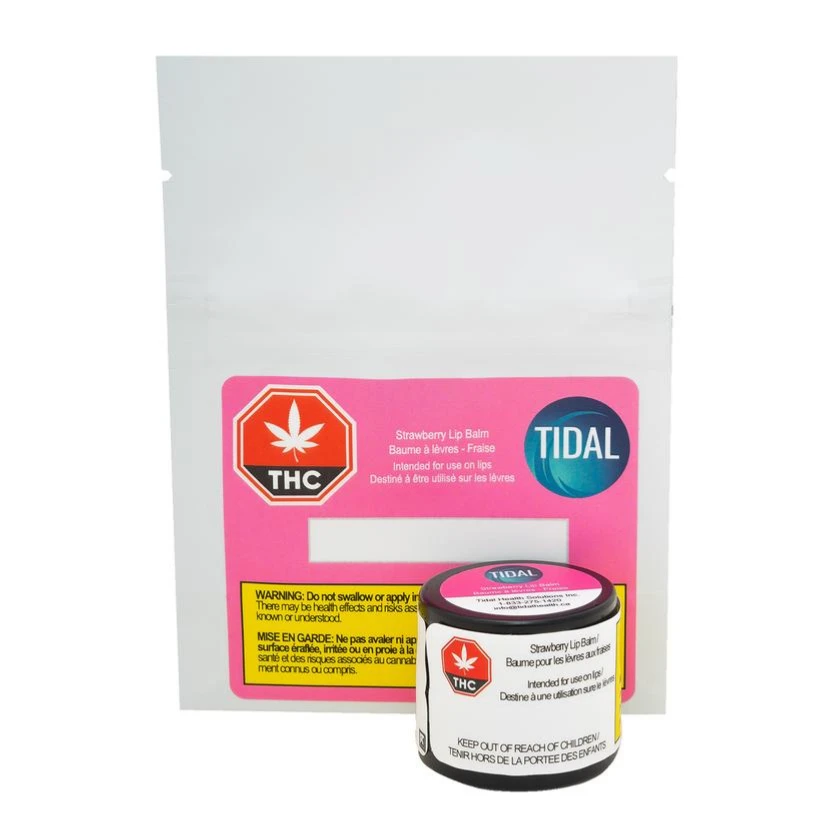 Tidal Hybrid Strains Strawberry Lip Balm 5 Tidal Hybrid Strains Strawberry Lip Balm