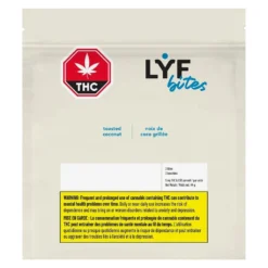 Lyf Bites Toasted Coconut Bites Edibles & Drinks