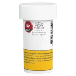 Treeline Indica PR 8 X 0.5 G
