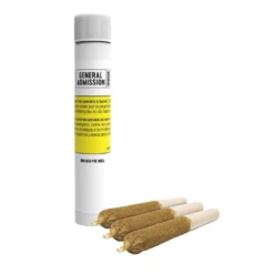 General Admission Tropic GSC Kief Infused Pre-Roll 3 X 0.5 G Pre-Rolls