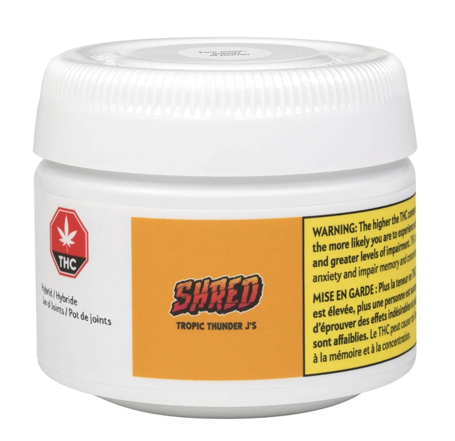 Shred Tropic Thunder J's PR 14 X 0.5 G Pre-Rolls 3 Shred Tropic Thunder J's PR 14 X 0.5 G Pre-Rolls