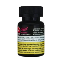 Tweed Penelope CBD Skunk Haze (2.5mg) Softgels (60pk)