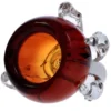 Valiant Glass Claw Bowl - Male 14mm - Amber 2 Valiant Glass Claw Bowl - Male 14mm - Amber