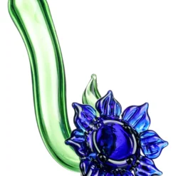 DankStop New Arrivals Violet Flower Spoon Pipe