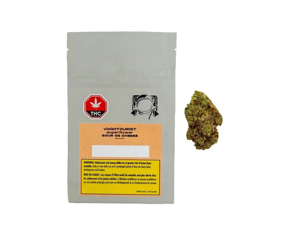 New Arrivals Violet Tourist Sour OG Cheese 3 New Arrivals Violet Tourist Sour OG Cheese