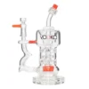 Accessories Vodka Glass 8.5" Icy Thunder Water Pipe - Red 1 Accessories Vodka Glass 8.5" Icy Thunder Water Pipe - Red