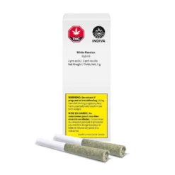 Pre-Rolls Indiva White Russian 2 Pack Pre Roll (.5g)