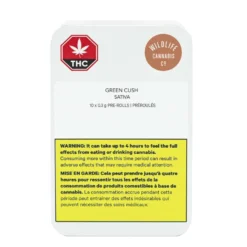 Wildlife Green Cush 10 Pack Pre Roll (.3g)
